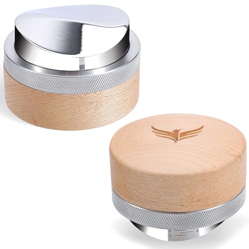 54mm Espresso Distributor for Breville Portafilters Maple