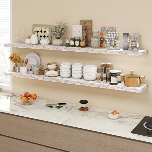 72 Inch Floating Shelves