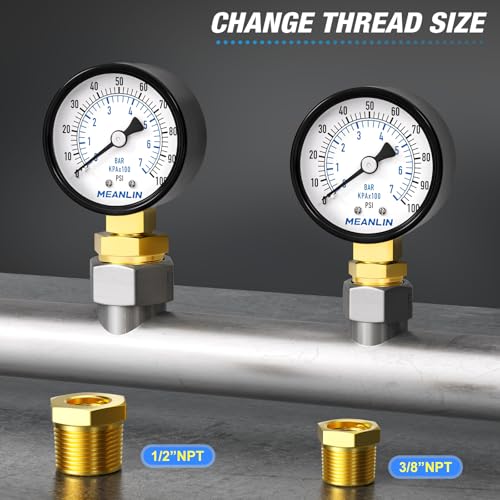 0 100Psi 2" DIAL FACE 1 (2 Count)