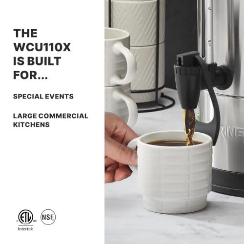 Commercial Coffee Urn 100 Cup Stainless Steel Coffee Maker