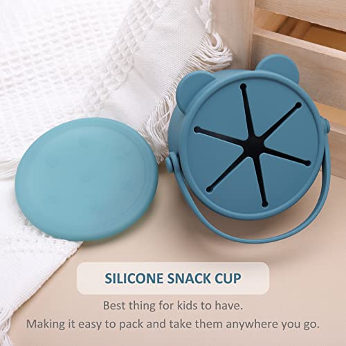 Silicone Snack Cups for Toddlers