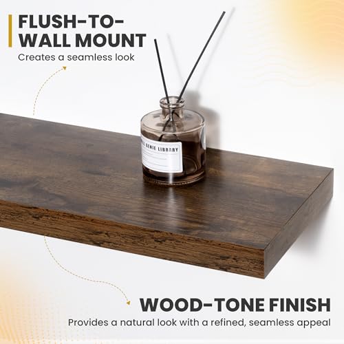 36 Inch Floating Shelves (2 Count)