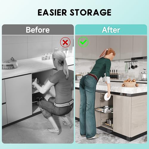Expandable Pull Out Cabinet Organizer
