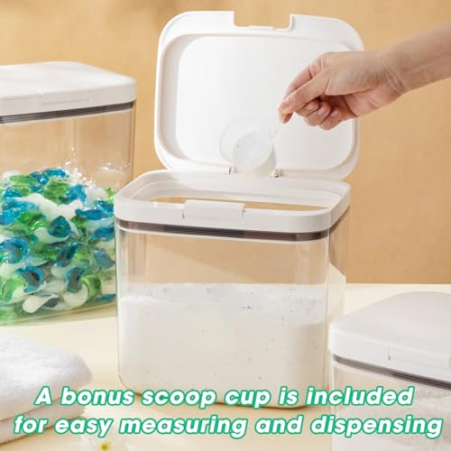 4.75 Qt Rice Flour Container Dog Food Storage Holder with Flip