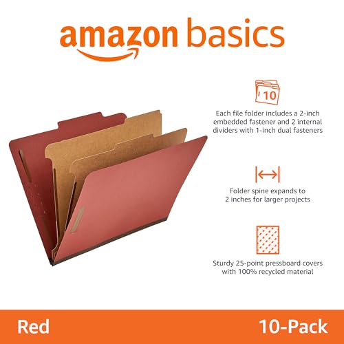 Classification Folder with Prongs (10 Count)