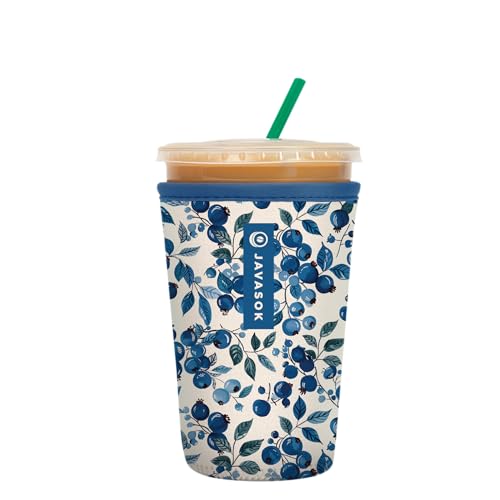 JavaSok Iced Coffee & Cold Soda Insulated Neoprene Cup Sleeve