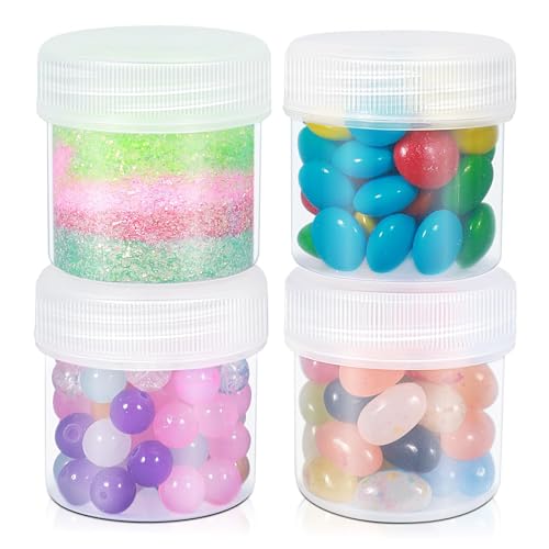 TSA Approved Wide Mouth Travel Size Containers (4 Count)