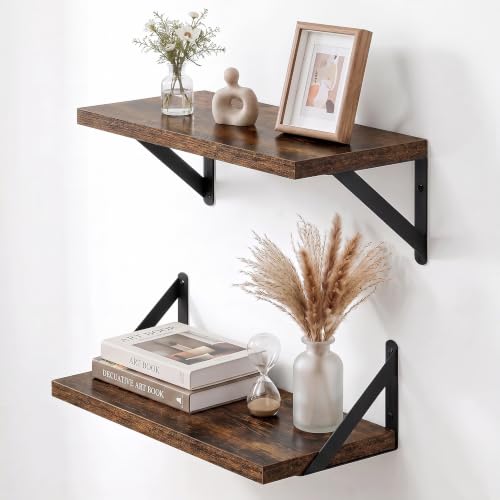 Wall Mounted Floating Shelves Set of 2 (2 Count)