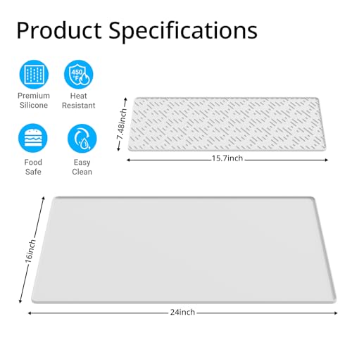 Silicone Coffee mat 24''x16''