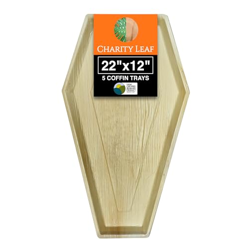Disposable Bamboo 22"x12" Coffin Trays (5 Count)