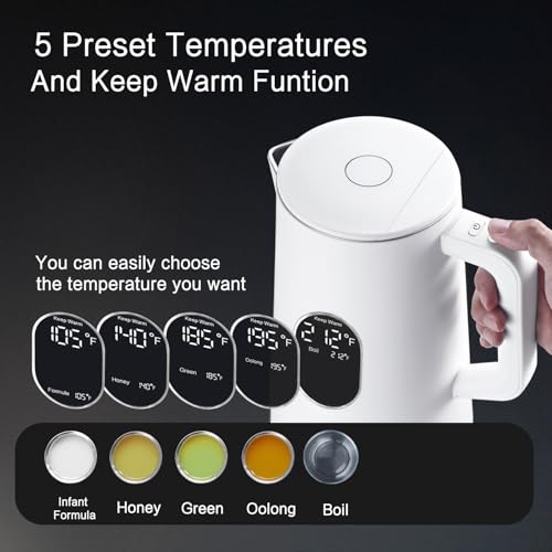 1.5L Electric Kettle Temperature Control
