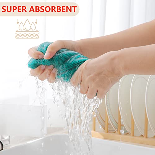100% Cotton Waffle Weave Kitchen Dish Towels 12 (12 Count)