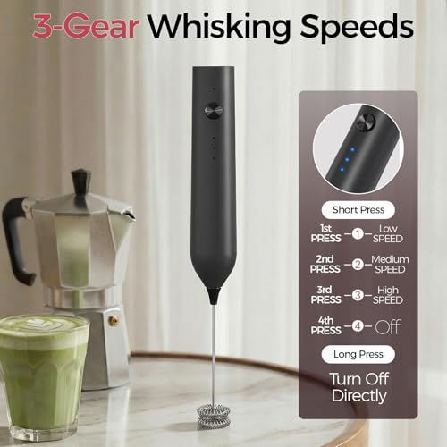 Rechargeable Milk Frother