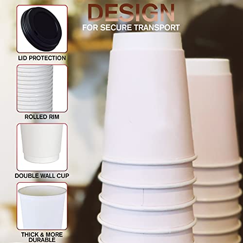 White Double Wall Coffee Cup (26 Count)