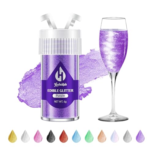 Purple Edible Glitter