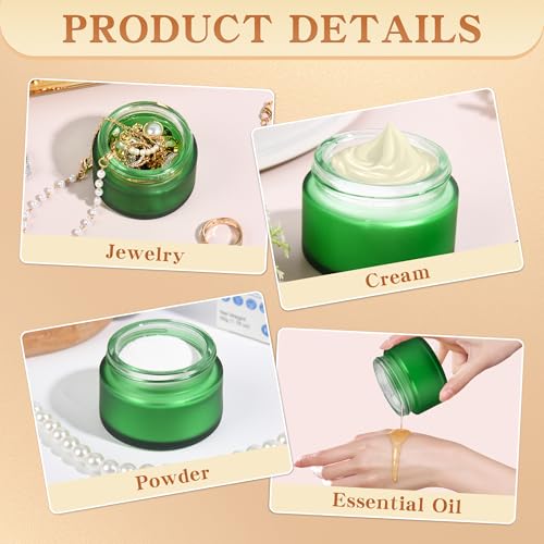 Glass Jars with Lids (24 Count)