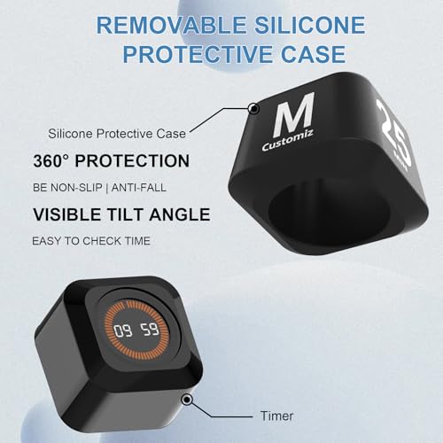 Rotating Cube Visual Countdown Timer 5