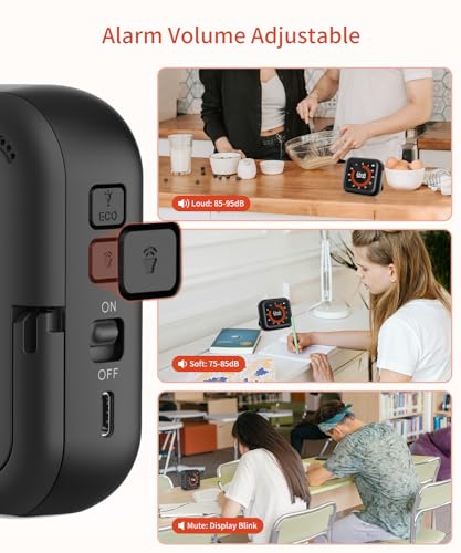 Digital Magnetic Visual Kitchen Timer