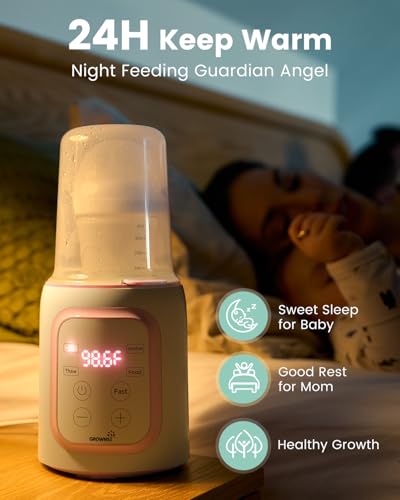 8-in-1 OG Fast Bottle Warmer with Timer, Pink