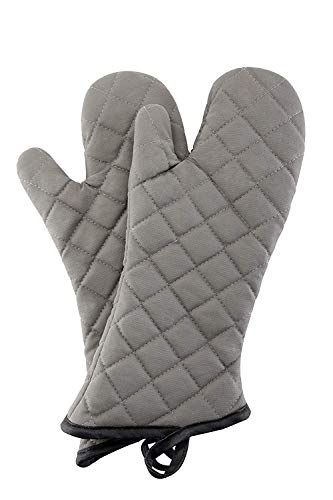 15" Terry Oven Mitts 1 Pair Flame Resistant Heat Resistant (2 Count)
