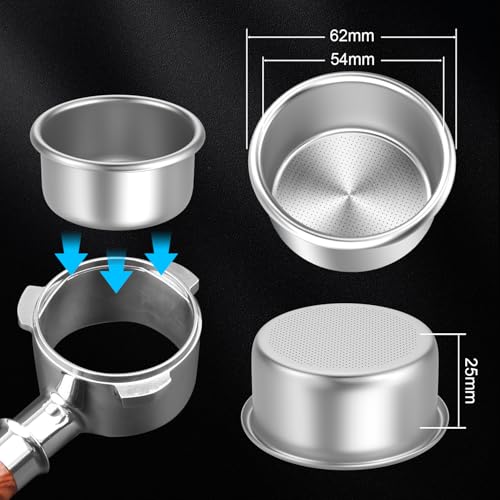 54mm Portafilter Basket Two Cup
