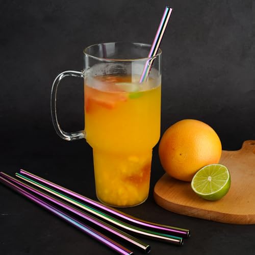 14PCS Stainless Steel Straws Fit for 30oz Stanley Tumblers