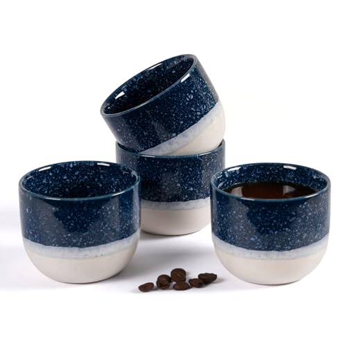 Ceramic Espresso Cups Set of 4