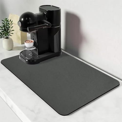 Grey Dish Drying Mat