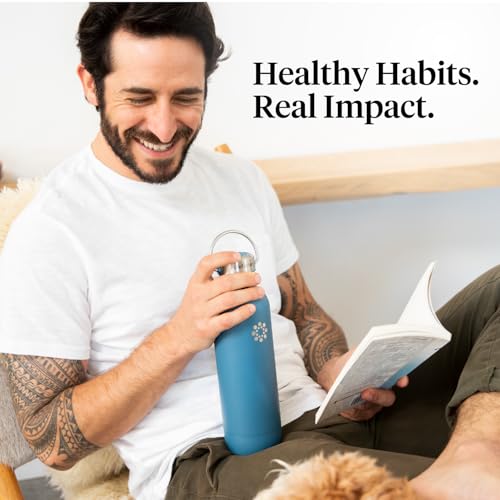 20oz Stainless Steel Sports Bottle with Chug Cap