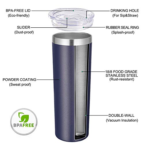 Stainless Steel Tumblers Bulk 12 Pack (12 Count)