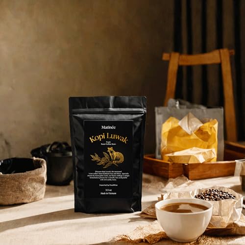 Wild Kopi Luwak Coffee Whole Beans (3.5 Ounce)