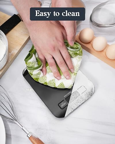 Food Scale Digital Kitchen Scale with Grams & Ounces Units