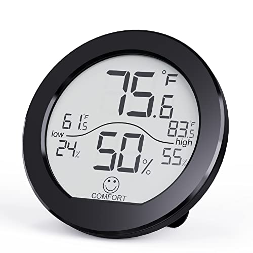 Indoor Digital Hygrometer Thermometer for Room Temperature Humidity Meter