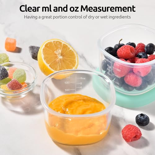 Silicone Container with Lids
