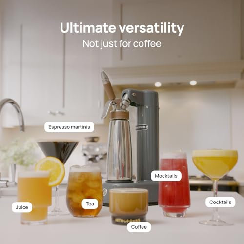 NitroPress DS Electric Nitro Cold Brew Coffee & Cocktail Maker Machine