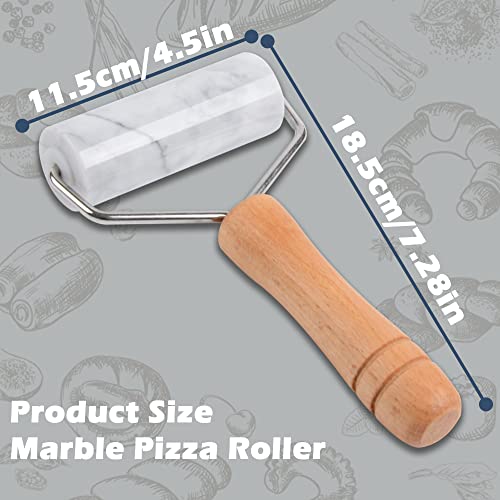 Small Marble Rolling Pin Pizza Roller