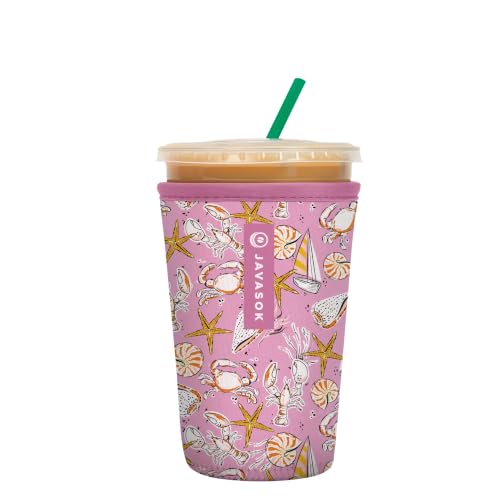 JavaSok Iced Coffee & Cold Soda Insulated Neoprene Cup Sleeve