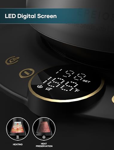 Gooseneck Electric Kettle with ±1℉ Temperature Control 0.9 Liter