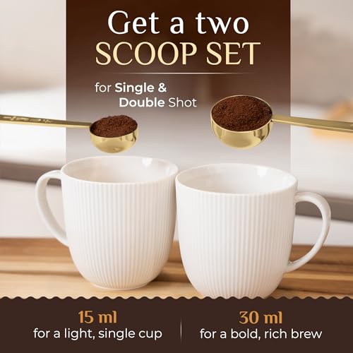 Premium Coffee Scoop Set