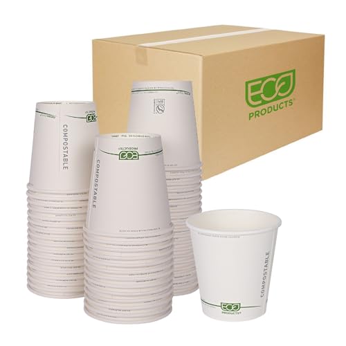 GreenStripe Disposable Paper Hot Cups (1000 Count)