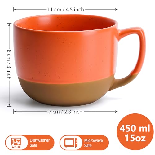 Coffee Mugs Set of 4 (4 Count)