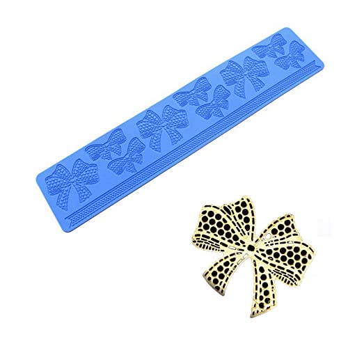 Bow knot Silicone Fondant Embossing Mat Sugarcraft Bow