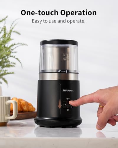 One Touch Coffee Grinder Electric
