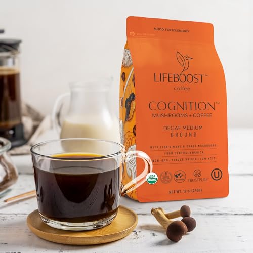 Cognition Decaf Focus Coffee for Calm Energy (12 Ounce)