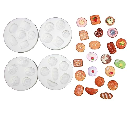 Lovely Small Items Silicone Fondant Molds Set For Cake Topper