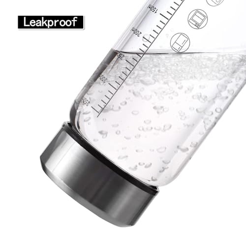 12Oz Small Glass Water Bottle with Lid and Sleeve