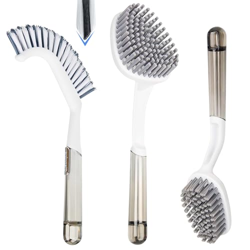 3 Pack Shower Brush for Cleaning (3 Count)