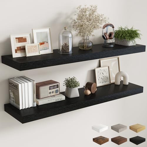 55 Inch Fireplace Mantel Shelf (2 Count)