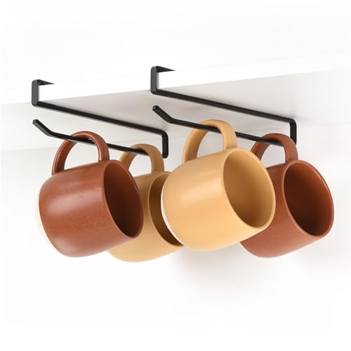 Coffee Mug Hanger for Cabinet (2 Count)