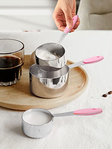 Stainless Steel Measuring Cups and Spoons Set of 10 Piece